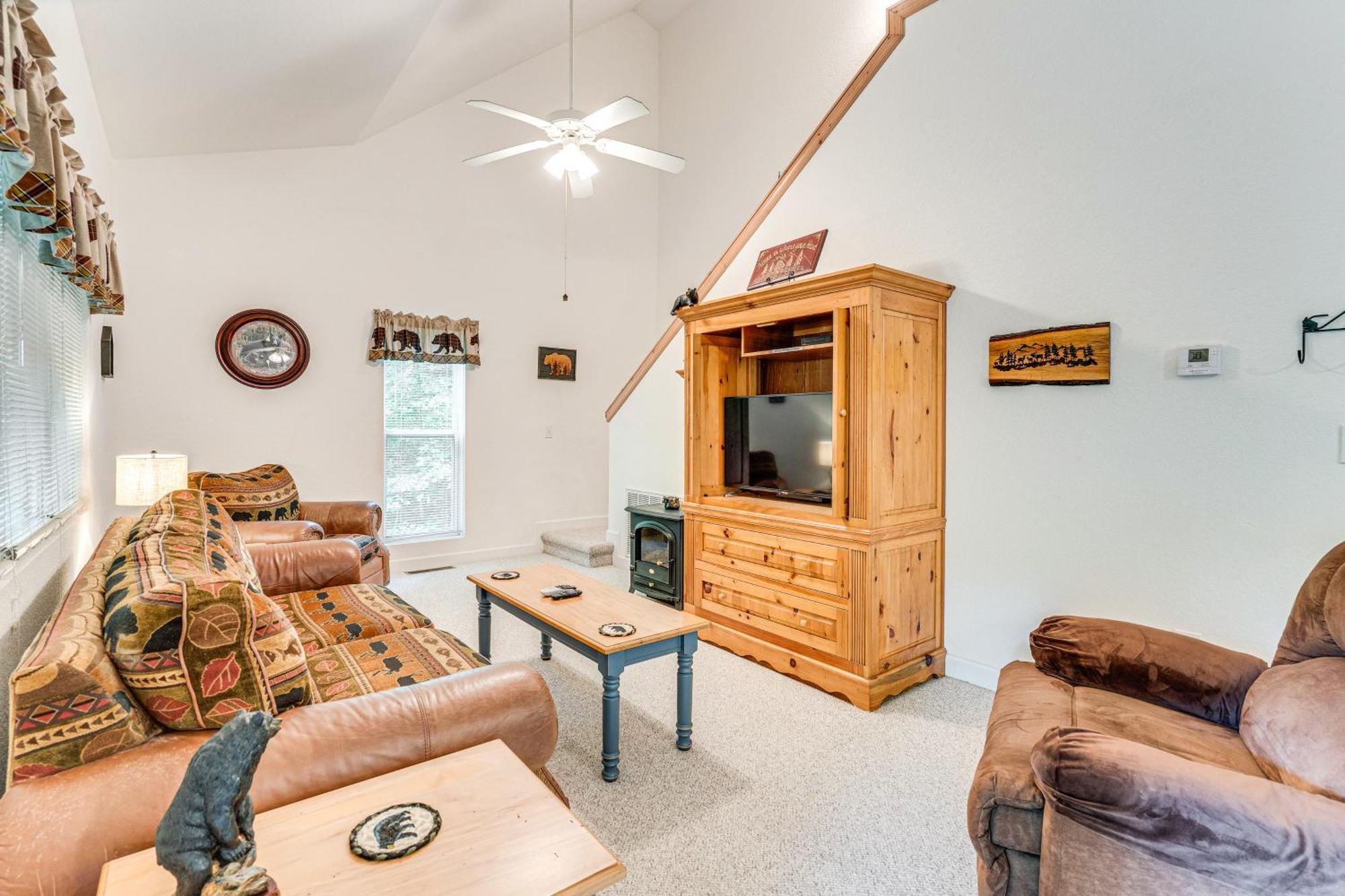 Secluded Cabin With Porch - 7 Miles To Lake Chatuge! Hayesville Exteriér fotografie