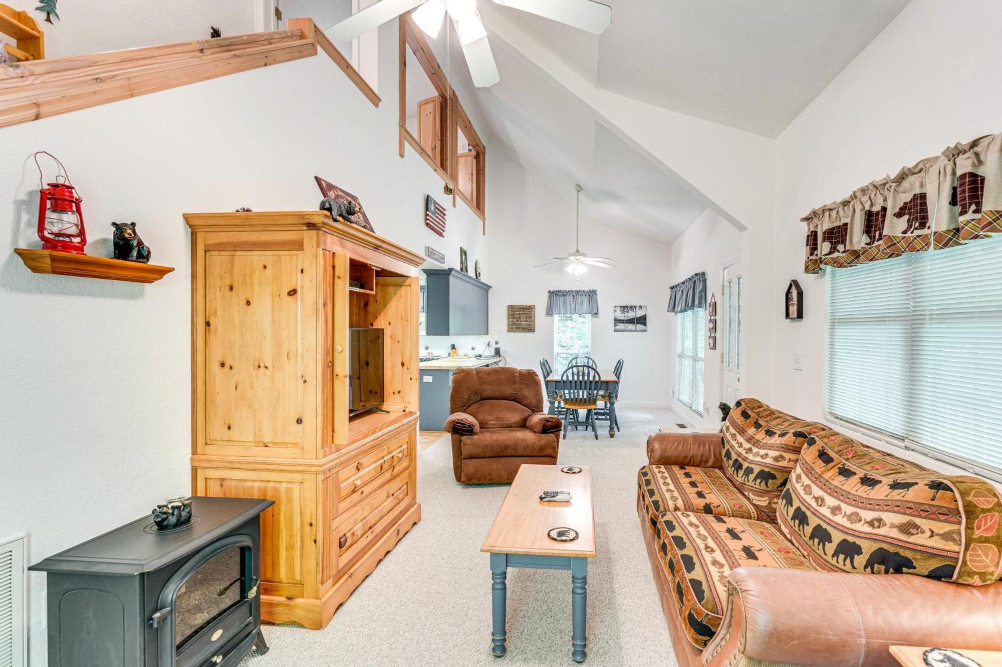Secluded Cabin With Porch - 7 Miles To Lake Chatuge! Hayesville Exteriér fotografie