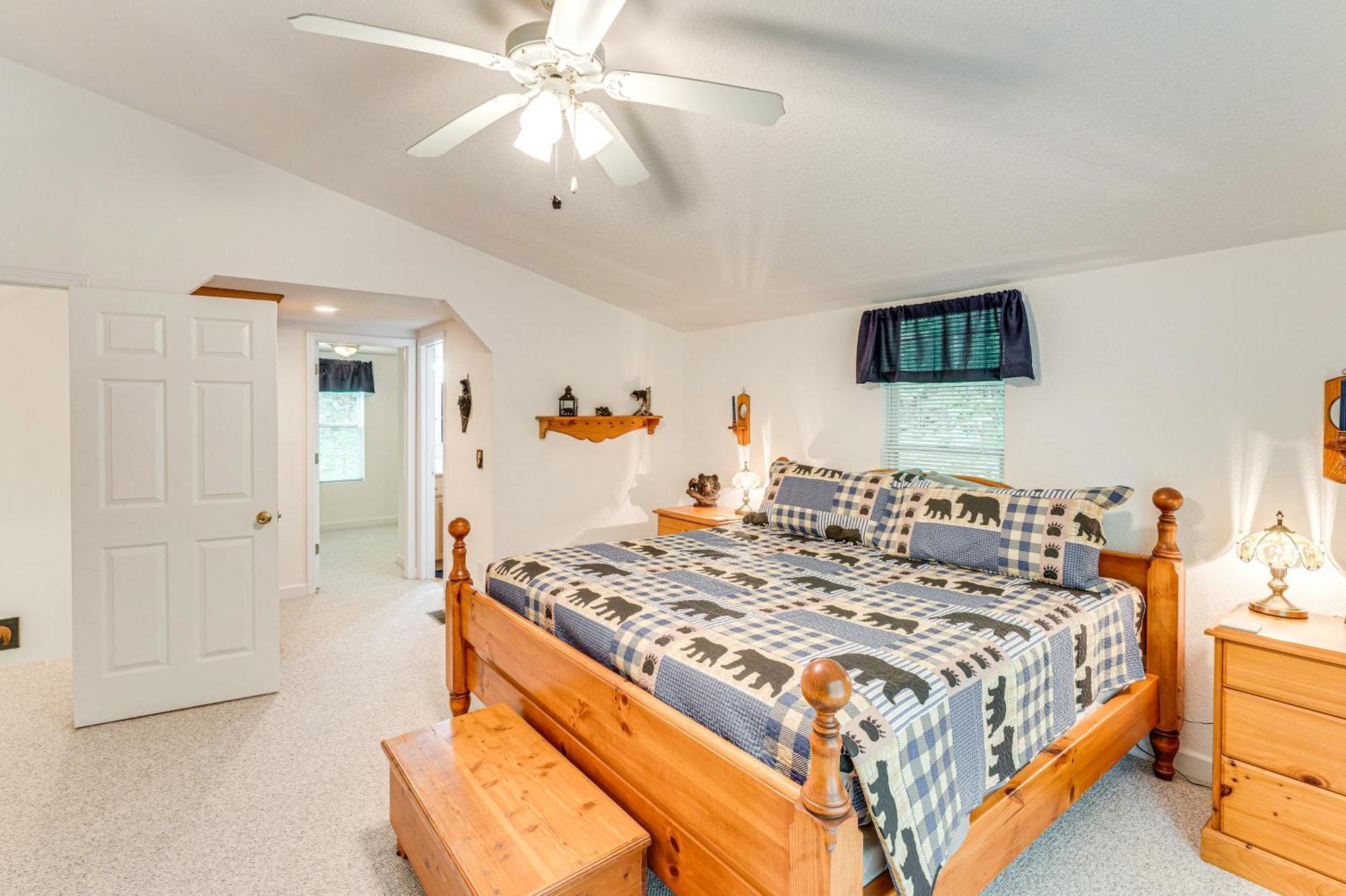 Secluded Cabin With Porch - 7 Miles To Lake Chatuge! Hayesville Exteriér fotografie
