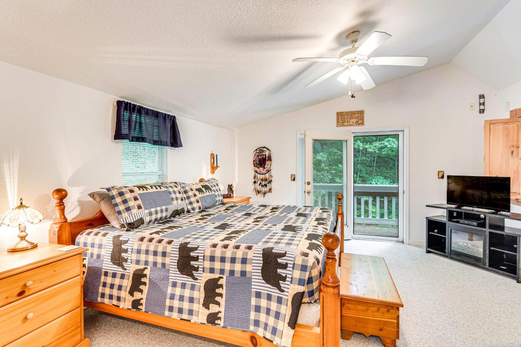 Secluded Cabin With Porch - 7 Miles To Lake Chatuge! Hayesville Exteriér fotografie